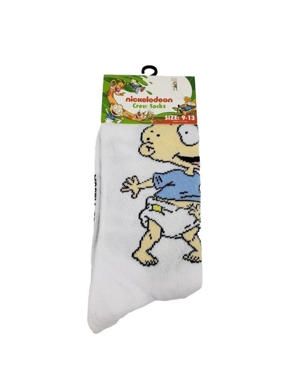 4 /$25 Nickelodeon Rugrats Tommy Pickles Novelty Crew Socks
